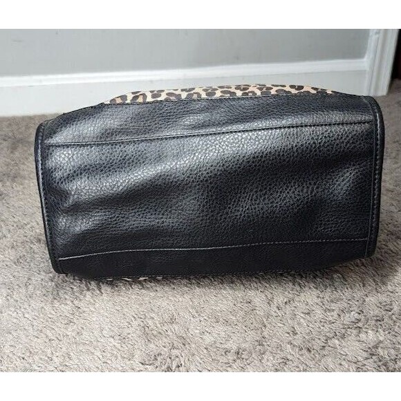 TOMMY HILFIGER WOMEN'S Leopard Print Handbag Purse - Picture 6 of 8
